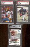 Clean-Up Lot of 3 Different Graded Cards