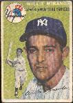1954 T Bb- #56 Willie Miranda, Yankees