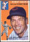 1954 T Bb- #123 Bobby Adams, Reds