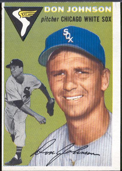 1954 T Bb- #146 Don Johnson. White Sox