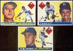 1955 T Bb- 3 Diff. Brooklyn Dodgers