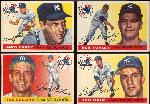 1955 T Bb- 4 Diff. New York Yankees