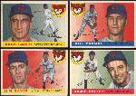 1955 T Bb- 4 Diff. Chicago Cubs