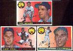 1955 T Bb- 3 Diff. Detroit Tigers
