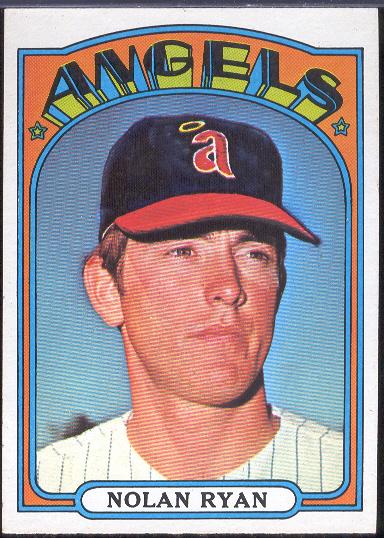 1972 T Bb- #595 Nolan Ryan