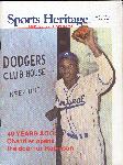 May/June 1987 Sports Heritage: The Journal of Our Sporting Past Magazine- Jackie Robinson(Montreal) Cover