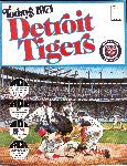 1971 Dell Baseball Stamps Detroit Tigers Bsbl. Stamp Book