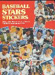 1984 Dover Baseball Stars Stickers Book