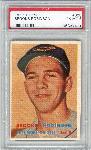 1957 Topps Baseball- #328 Brooks Robinson- PSA Ex-Mt 6 