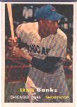 1957 T Bb- #55 Ernie Banks