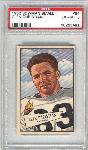 1952 Bowman Football Small- #54 Glen Christian, Idaho(49ers)- PSA EX-Mt 6