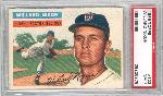 1956 Topps Baseball- #122 Willard Nixon,Red Sox- PSA NM 7