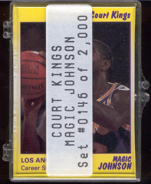 1990 Star Co. "Court Kings" Magic Johnson Complete Set of 9- Set #146/2,000