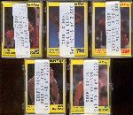 1990 Star Co. Court Kings Complete Sets of 9- 5 Diff. Sets- All Numbered  Set #146 of 2,000! 