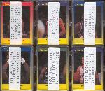 1990 Star Co. Nova- 8 Diff. Complete Sets of 9