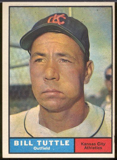 1961 Topps Bb Hi#- #536 Tuttle, Twins