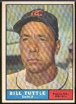 1961 Topps Bb Hi#- #536 Tuttle, Twins