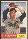 1961 Topps Bb Hi# -#543 Roger Craig, Dodgers