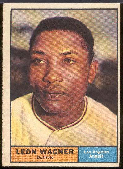 1961 Topps Bb Hi# -#547 L. Wagner, Angels