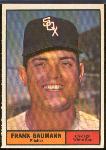 1961 Topps Bb Hi# -#550 Baumann, White Sox