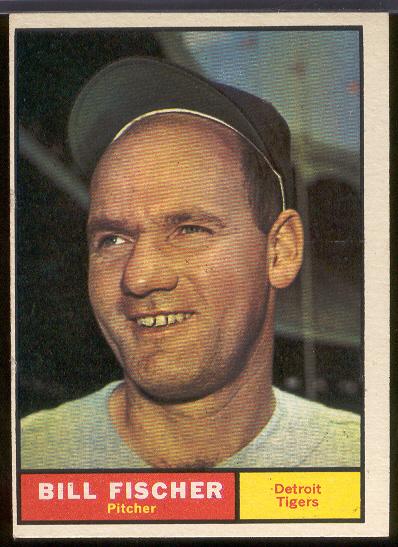 1961 Topps Bb Hi# -#553 B. Fischer, Tigers