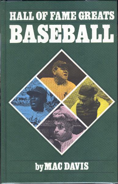 1975 Hall of Fame Greats Baseball by Mac Davis
