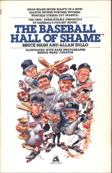 1985-90 The Baseball Hall of Shame by Bruce Nash & Allan Zullo- 4 Different Volumes(#1-4)