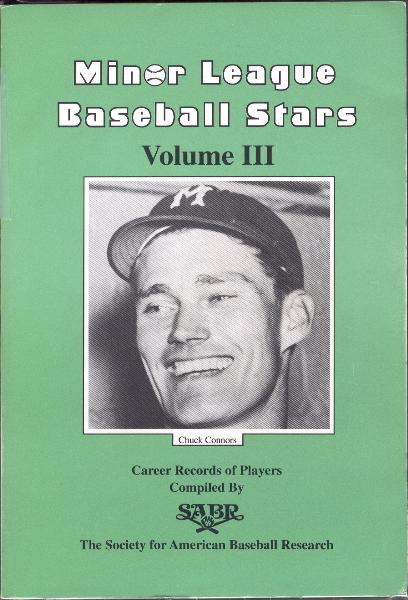 1992 SABR Minor League Baseball Stars: Volume III