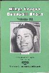 1992 SABR Minor League Baseball Stars: Volume III