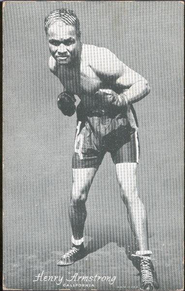 1940’s-50’s Exhibit Boxing- Henry Armstrong, California