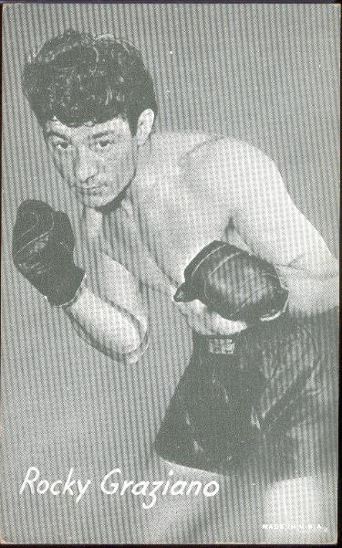 1940’s-50’s Exhibit Boxing- Rocky Graziano