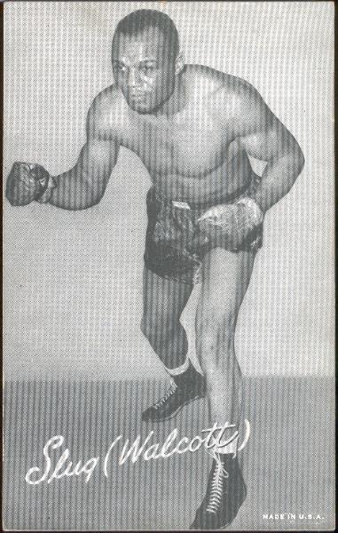 1940’s-50’s Exhibit Boxing- Slug Walcott(Jersey Joe Walcott)