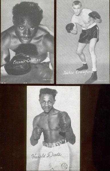 1940’s-50’s Exhibit Boxing- 3 Diff