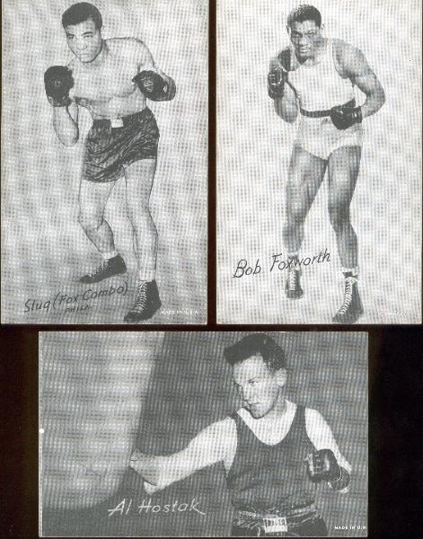 1940’s-50’s Exhibit Boxing- 3 Diff.