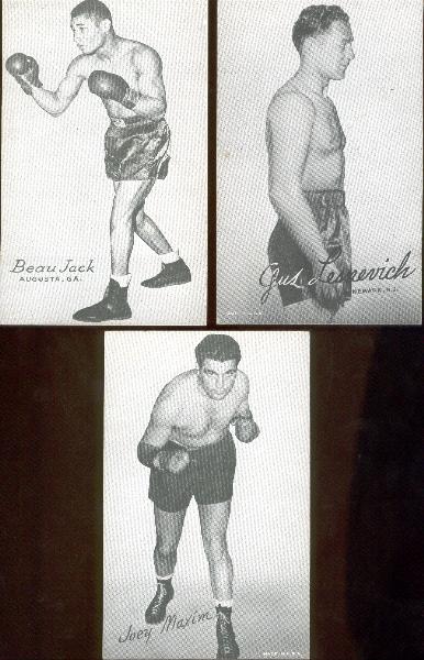 1940’s-50’s Exhibit Boxing- 3 Diff.