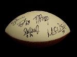 Ohio State Signature Football with 8 Autographs
