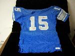 Late 1970’s- Early 1980’s Tom Skladany Detroit Lions Game Issued/Used Jersey Autographed by Skladany