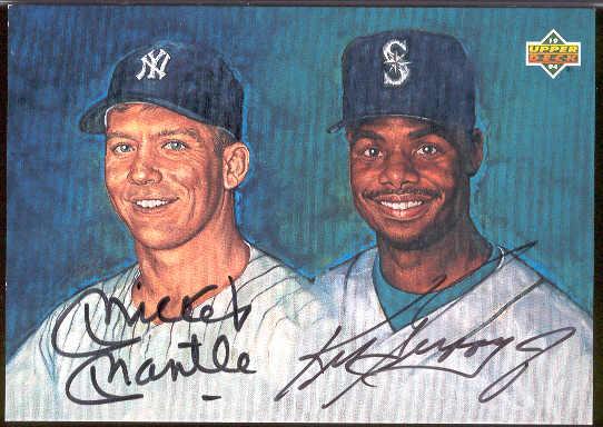 Lot Detail - 1994 Upper Deck Baseball- #GM1 Mickey Mantle/ Ken