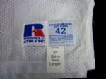 Hanford Dixon Autographed Russell Size 42 Cleveland Browns Game Issue #29 White Jersey