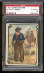 1909 T53 Cowboy Series- “A Half Breed”- PSA Good+ 2.5