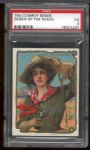 1909 T53 Cowboy Series- “Queen of the Ranch”- PSA VG 3 