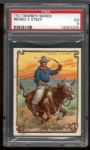 1909 T53 Cowboy Series- “Riding A Steer”- PSA EX 5 