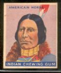 1930’s Goudey Indian Gum- #43 American Horse- Series of 48