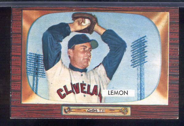 1955 Bowman Bb- #191  Bob Lemon, Indians