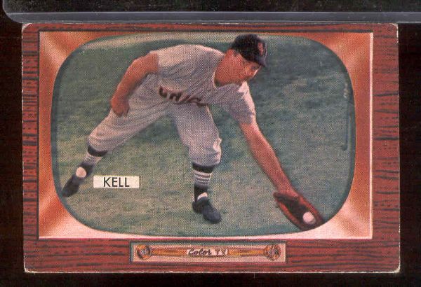 1955 Bowman Bb- #213 George Kell, White Sox