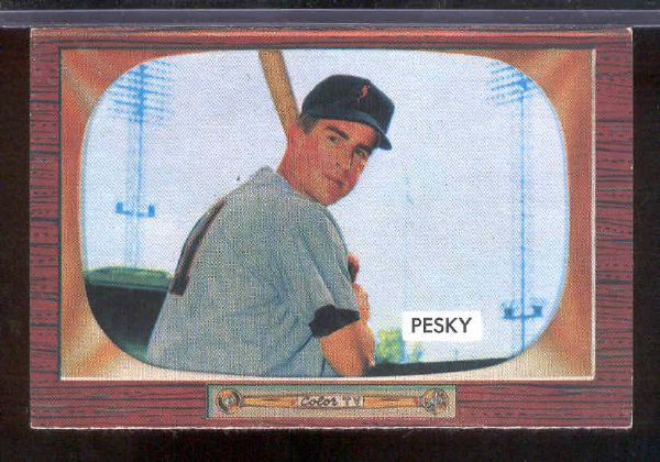 1955 Bowman Bb- #241 John Pesky, Orioles- Hi# 