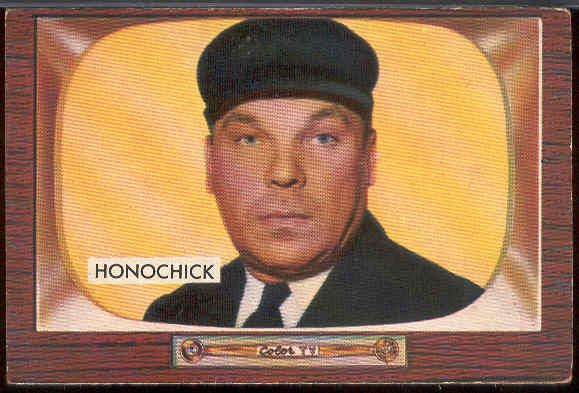 1955 Bowman Bb- #267 George(Jim) Honochick- Umpire Hi#