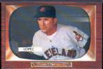 1955 Bowman Bb- #308 Al Lopez, Indians