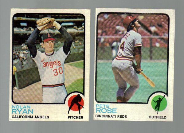 1973 Topps Bsbl.- Approx. 550 Different Cards