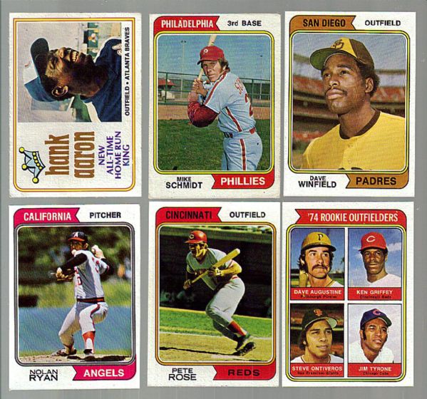 1974 Topps Bsbl.- 1 Complete Set of 660 Cards